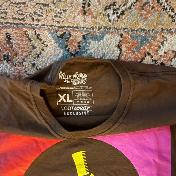 willy wonka and the chocolate factory shirt, XL - Picture 8 of 9